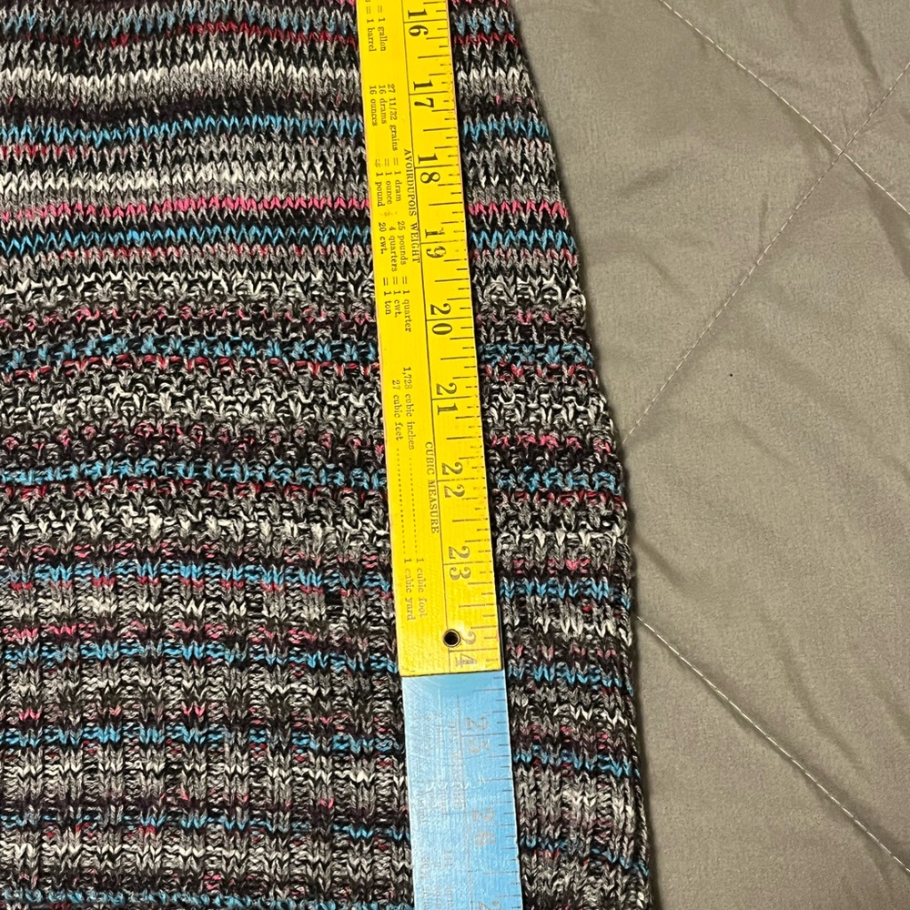 Wet Seal Multicolor Knit Sweater Large - Picture 5 of 5